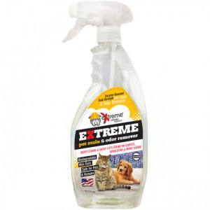 Odor and stain remover bottle