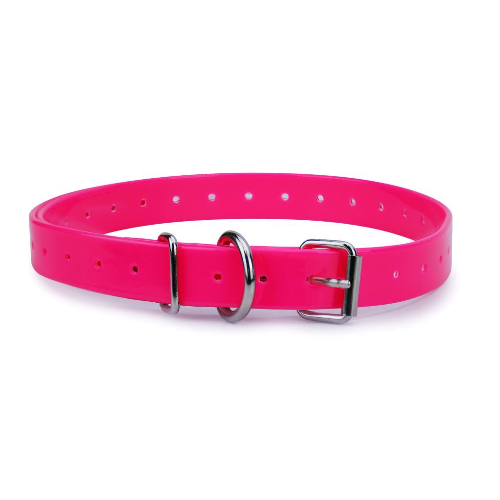 Extreme Dog Fence TPU Coated Nylon Collar Strap - Pink - Extreme ...